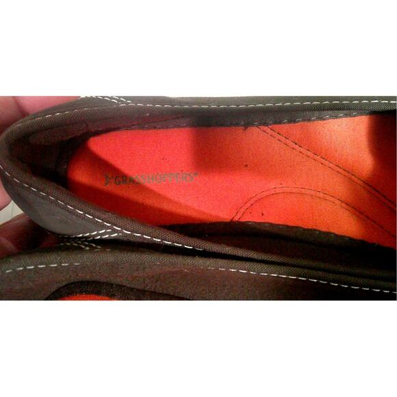 Grasshoppers Women's Brown Wedge Shoe Size 10 - Picture 7 of 8